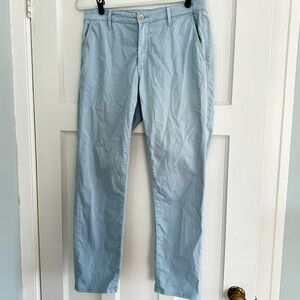 AG Adriano Goldschmied Light Blue “Caden” Chino Pants – Size 28R